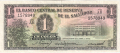 El Salvador 1 Colon, 13.4.1955